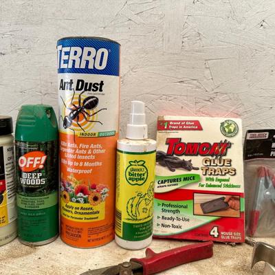 HAND TOOLS AND YARD/GARDEN CHEMICALS