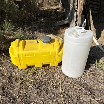 25 & 12 GALLON CONTAINERS