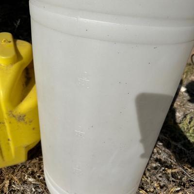 25 & 12 GALLON CONTAINERS