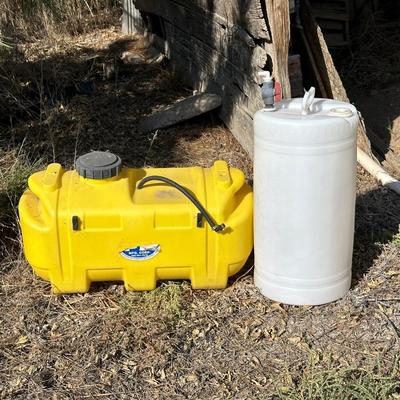 25 & 12 GALLON CONTAINERS