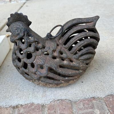CAST IRON ROOSTER