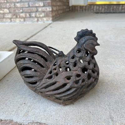 CAST IRON ROOSTER