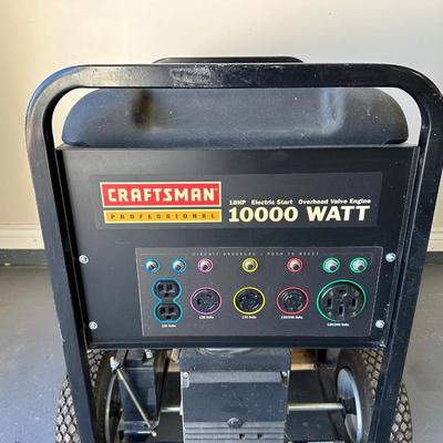 CRAFTSMAN PROFESSIONAL 10,000 GENERATOR