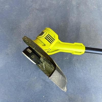 RYOBI CORDLESS WEED CUTTER & CAULKING GUN PLUS CORDLESS DRILL