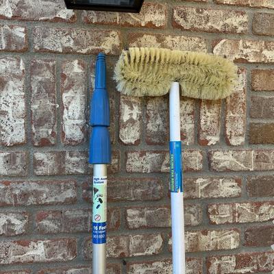EXTENSION POLE, LIGHT BULB CHANGER, PUSH BROOMS, SNOW SHOVEL