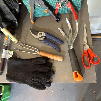 GARDENING TOOLS, SOLAR PATH LIGHTS & MORE