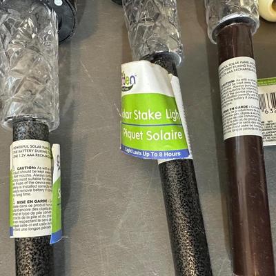 GARDENING TOOLS, SOLAR PATH LIGHTS & MORE