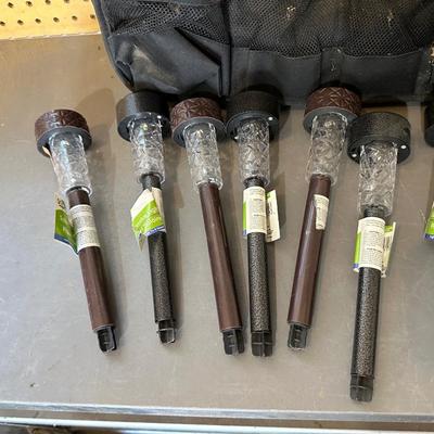 GARDENING TOOLS, SOLAR PATH LIGHTS & MORE