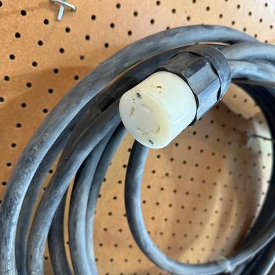 HARDWARE IN ORGANIZER, 220V CORD, WIRE STRIPPERS AND MORE