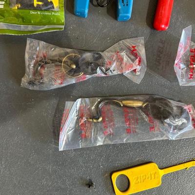 HARDWARE IN ORGANIZER, 220V CORD, WIRE STRIPPERS AND MORE
