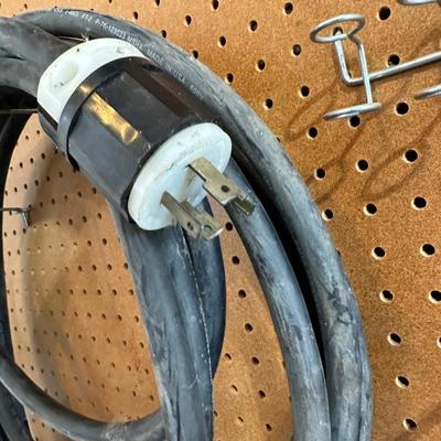 HARDWARE IN ORGANIZER, 220V CORD, WIRE STRIPPERS AND MORE