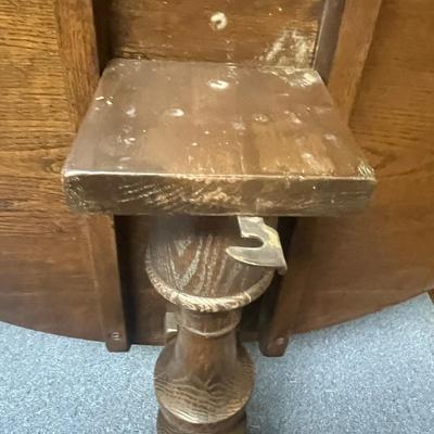 Pedestal Tilt Top Table (1BL-MG)