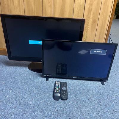 27” Samsung TV & 24” Philips TV (1BL-MG)