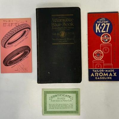1919 Kelly Blue Book Auto Value Book