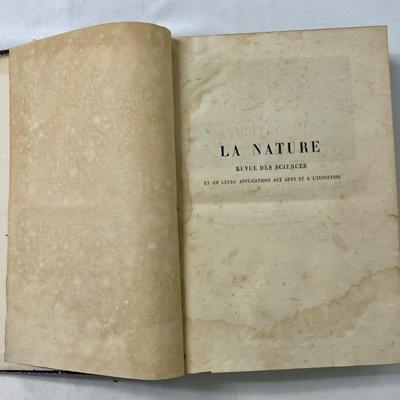 Nature and the Revue of Sciences and Their Application to Arts and Industry
