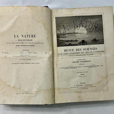 Nature and the Revue of Sciences and Their Application to Arts and Industry