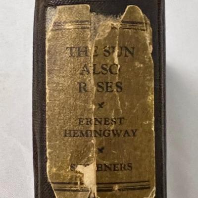 1927 Ernest Hemmingway "The Sun Also Rises" Book