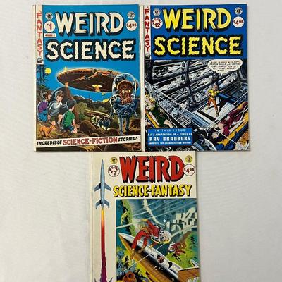 1980s Weird Science and Fantasy Magazines