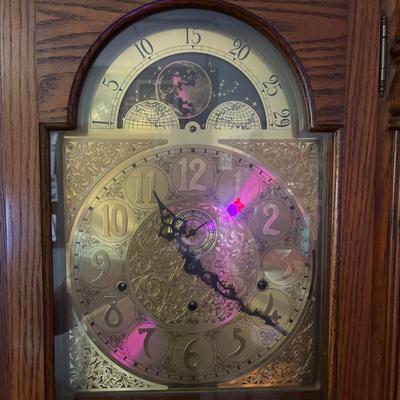 Sale Photo Thumbnail #63: Vintage grandfather clock made in Holland Michigan in working condition. No refunds please see pictures. Buyer is responsible to pick up. No shipping is available on the item.