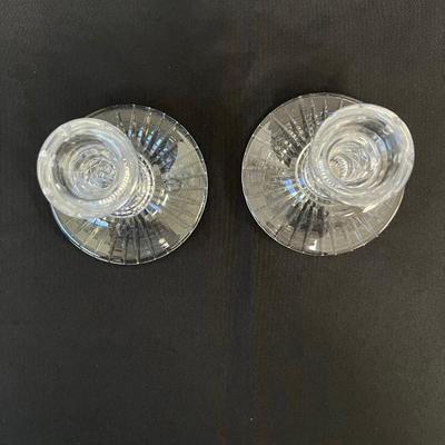 Waterford Candlestick Pair