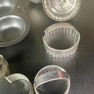 Vintage Metallic Bakeware Lot - various types and makers