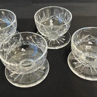 Waterford Lismore Footed Dessert Bowls
