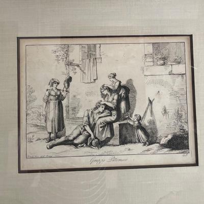 "Gruppo Littoresco" Pinelli Fece 1815