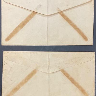 WWII USS Arkansas Navy Post Marked w/ Seal of the State of Arkansas