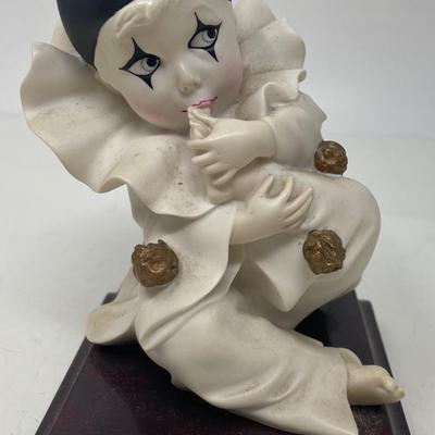 Giuseppi Armani Pierrot Clown Figurine