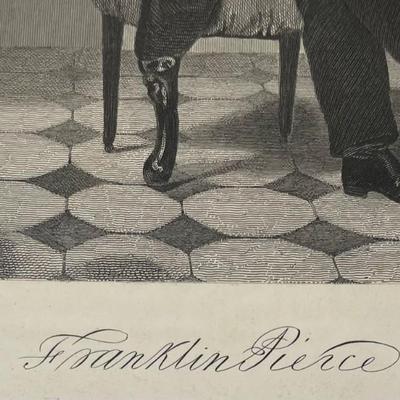Franklin Pierce Painted by Alonzo Chappel