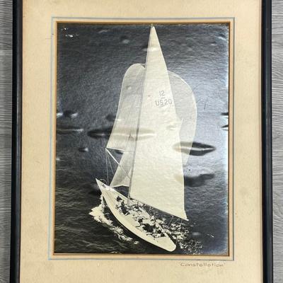 Americas Cup CONSTELLATION original photograph