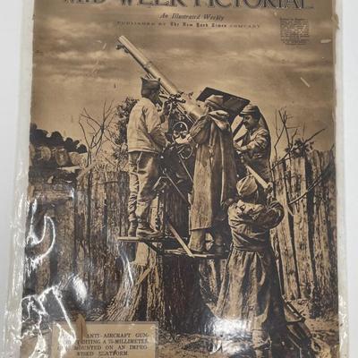 NY Times Mid-Week Pictorial 6648 "French Officers in a Well-Protected Observation"