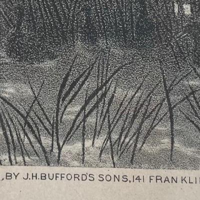 Litho, JH Bufford's Sons, The Sanctuary