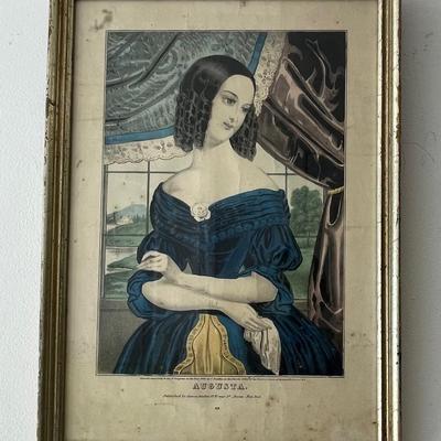 Litho, J. Baillie, Augusta