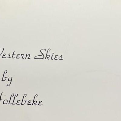 "North Western Skies" , by K. Hollebeke N/A