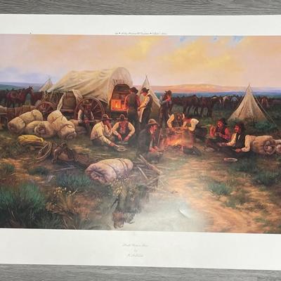 "North Western Skies" , by K. Hollebeke N/A