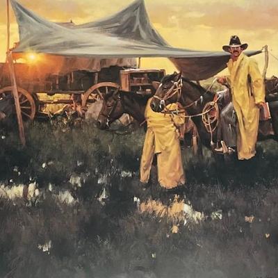 "Soggy Sunrise" , by Gary Niblett 174 of 950