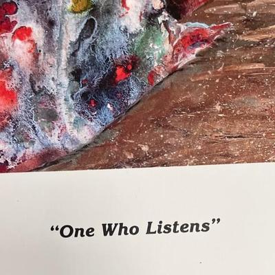 "One Who Listens" , by Lindon Quinn 409 of 500