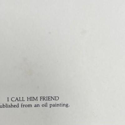 "I Call Him Friend" , by Paul Calle 153 of 950