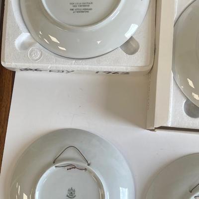 Royal Copenhagen Plates Years 1962, 1966, 1968, 1969, 1970, 1972