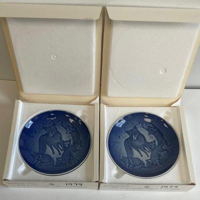 Royal Copenhagen Plate Year 1979 B&G Mother's Day Series