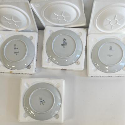 Royal Copenhagen Plates Years 1984, 1985, 1987 Royal Christmas Series
