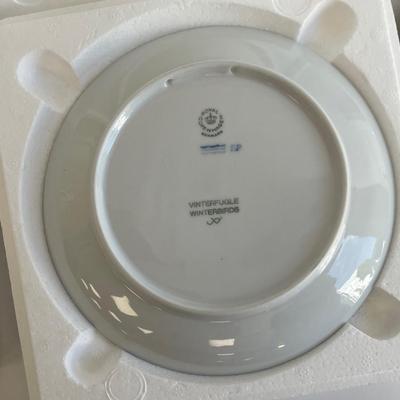 Royal Copenhagen Plates Years 1984, 1985, 1987 Royal Christmas Series