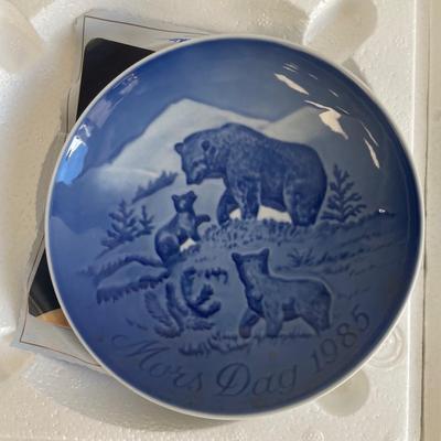 Royal Copenhagen Plates Years 1984-1989 Mother’s Day Series