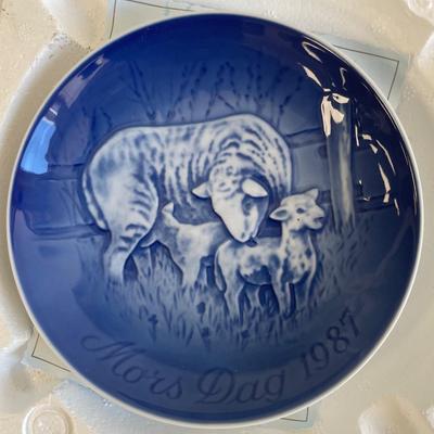 Royal Copenhagen Plates Years 1984-1989 Mother’s Day Series