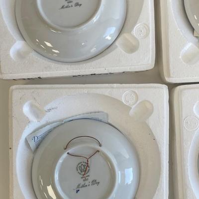 Royal Copenhagen Plates Years 1984-1989 Mother’s Day Series