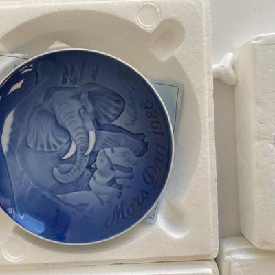 Royal Copenhagen Plates Years 1984-1989 Mother’s Day Series