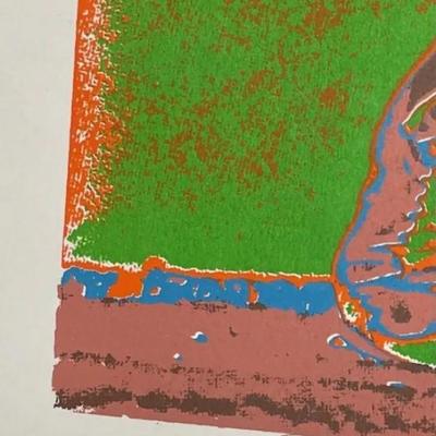 Signed Robert Jones lithograph Artist Proof