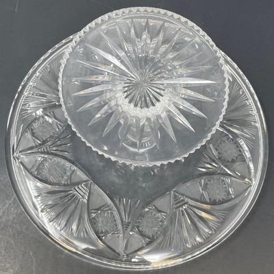 Crystal Foot Cake Stand