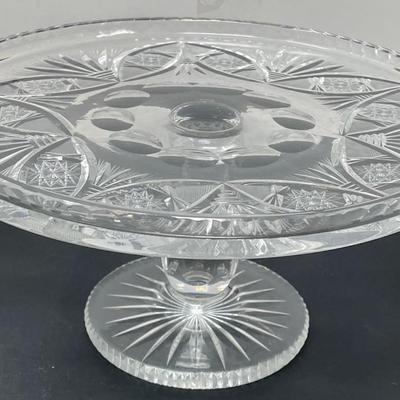 Crystal Foot Cake Stand